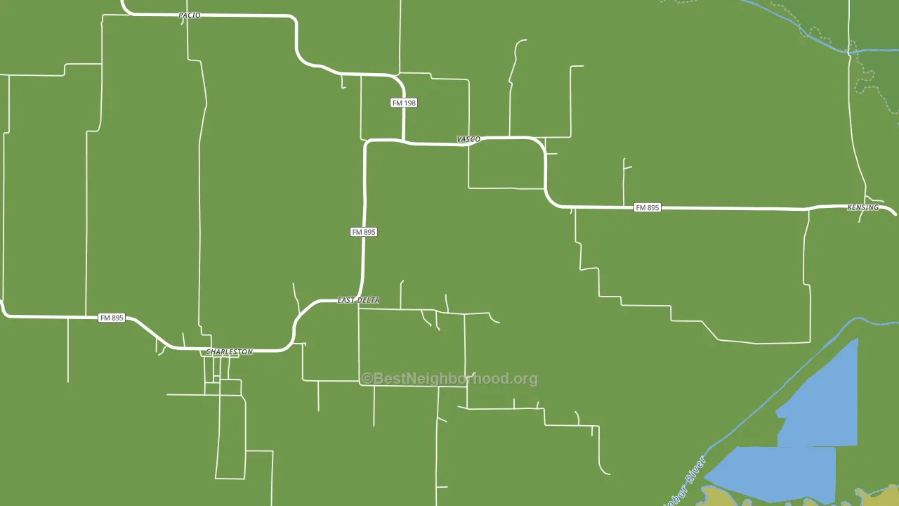 Vasco, TX block-group voter-turnout map