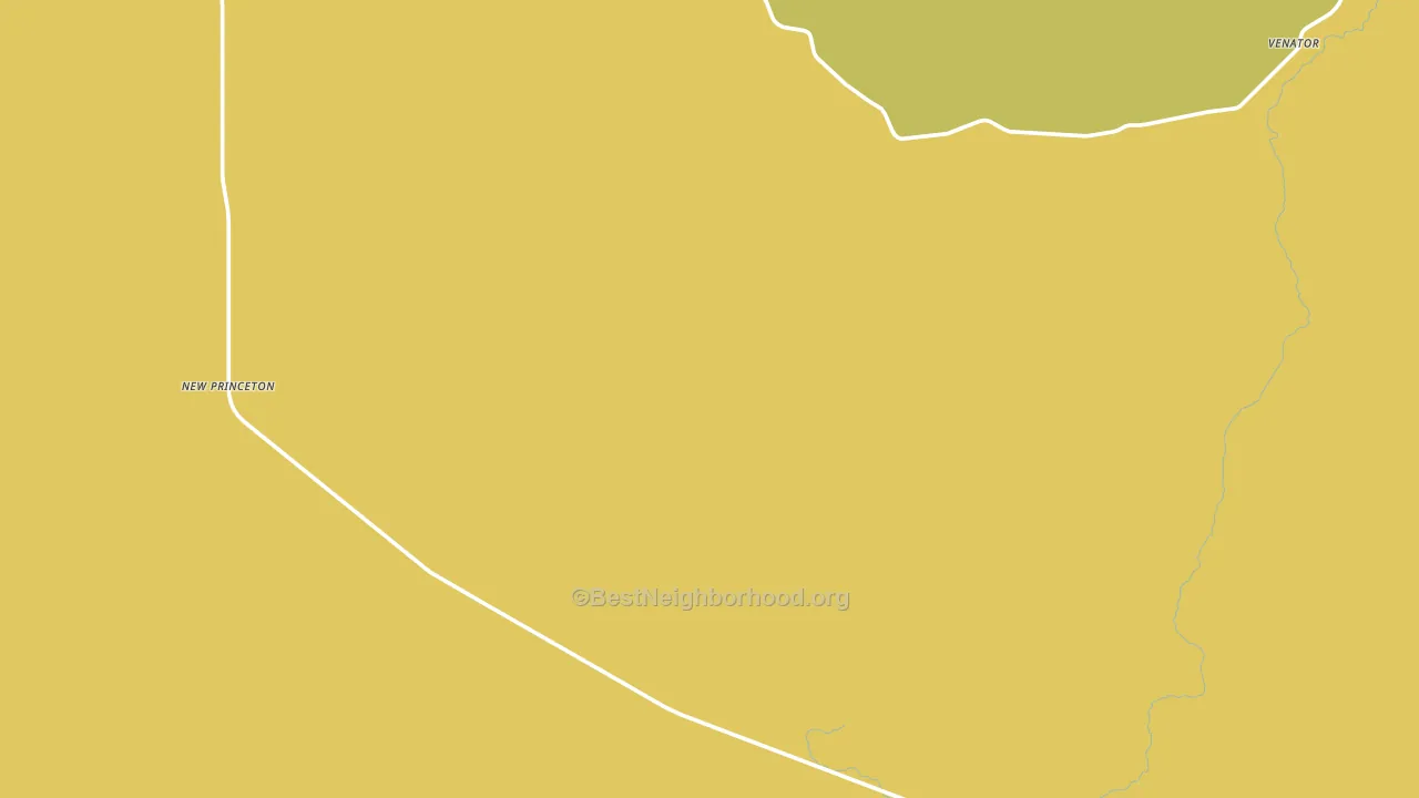 Venator, OR block-group voter-turnout map