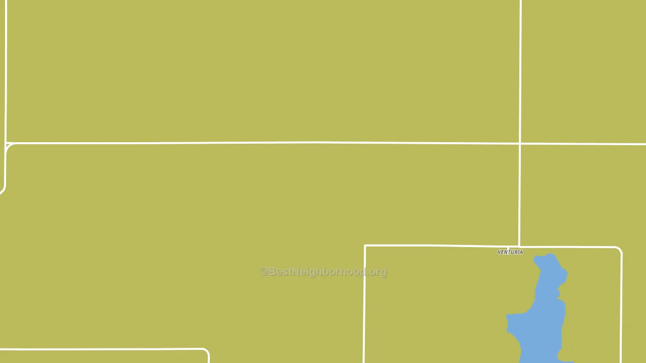 Venturia, ND block-group voter-turnout map