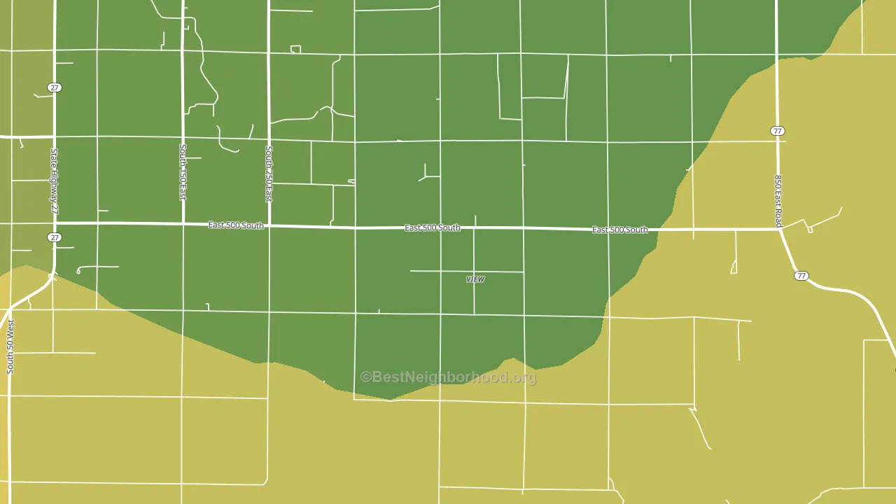 View, ID block-group voter-turnout map