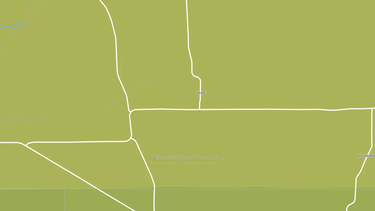 Viking, MN block-group voter-turnout map