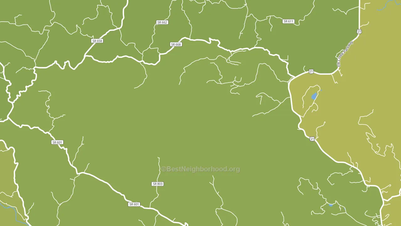 Volney, VA block-group voter-turnout map