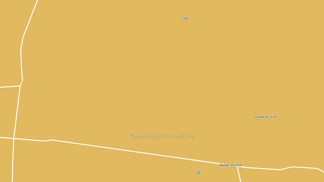 Wahak Hotrontk, AZ block-group voter-turnout map