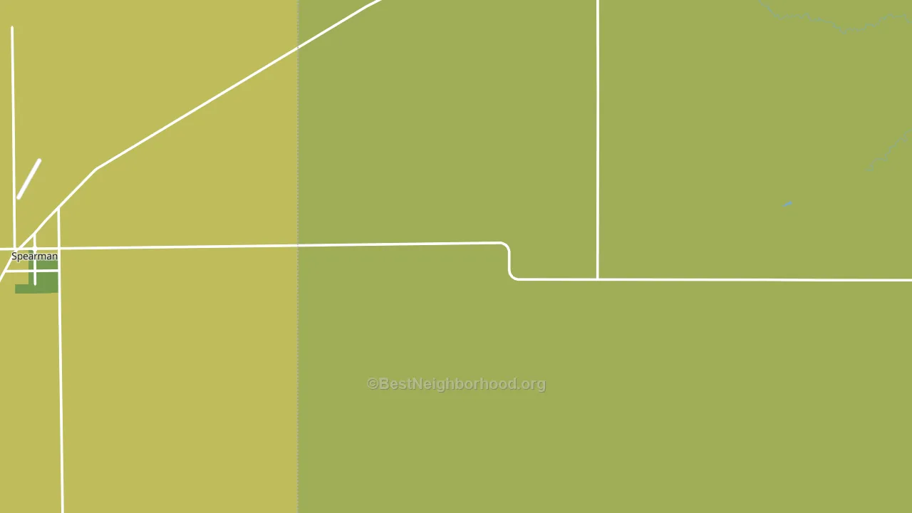 Waka, TX block-group voter-turnout map