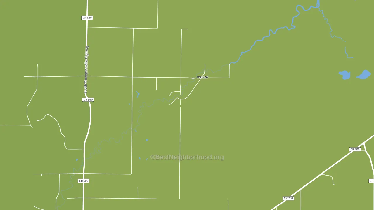 Wallin, MI block-group voter-turnout map