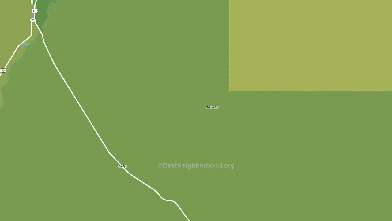 Warren, MT block-group voter-turnout map