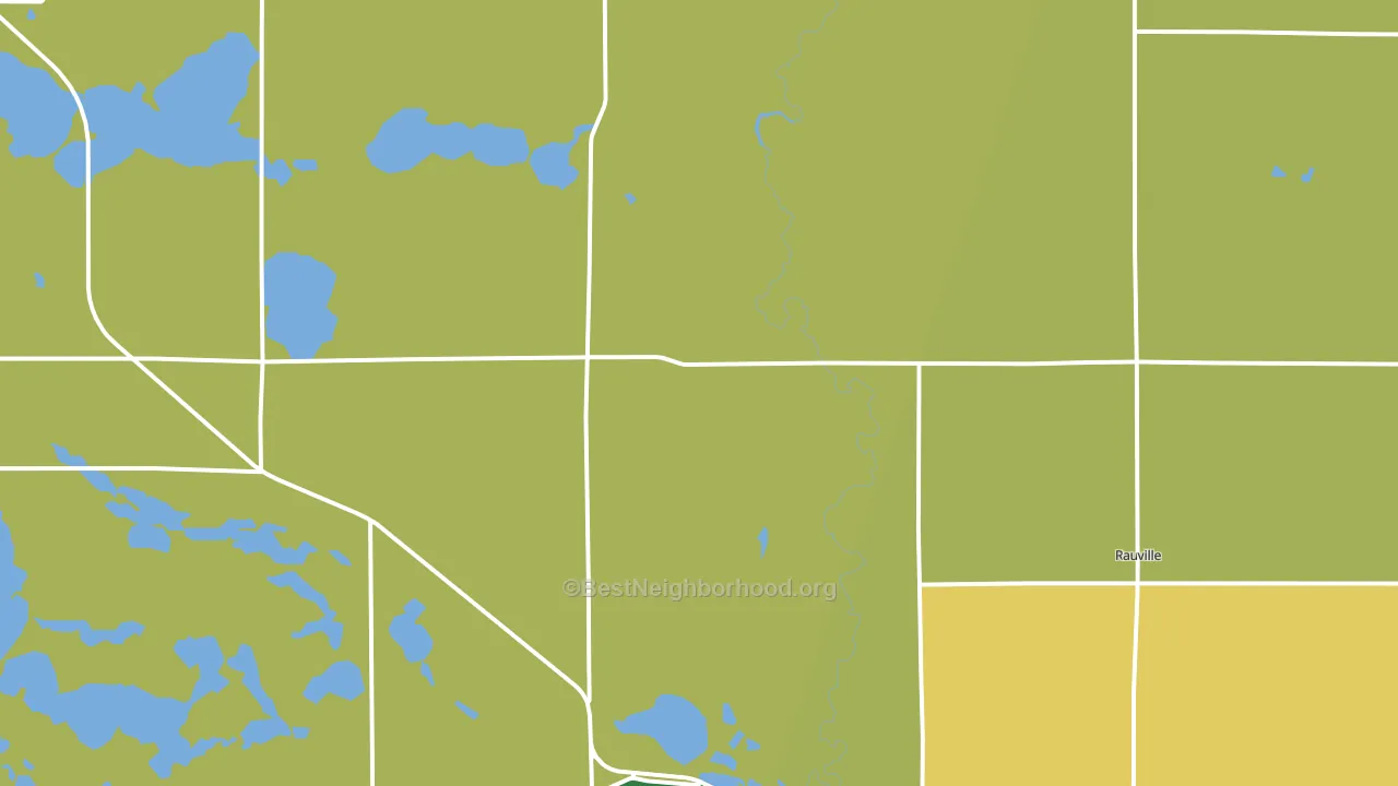 Waverly, SD block-group voter-turnout map