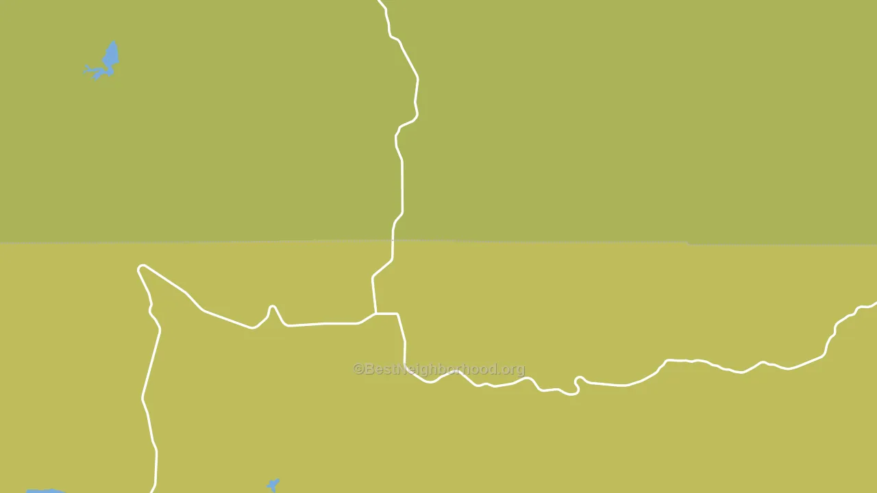 Wayan, ID block-group voter-turnout map