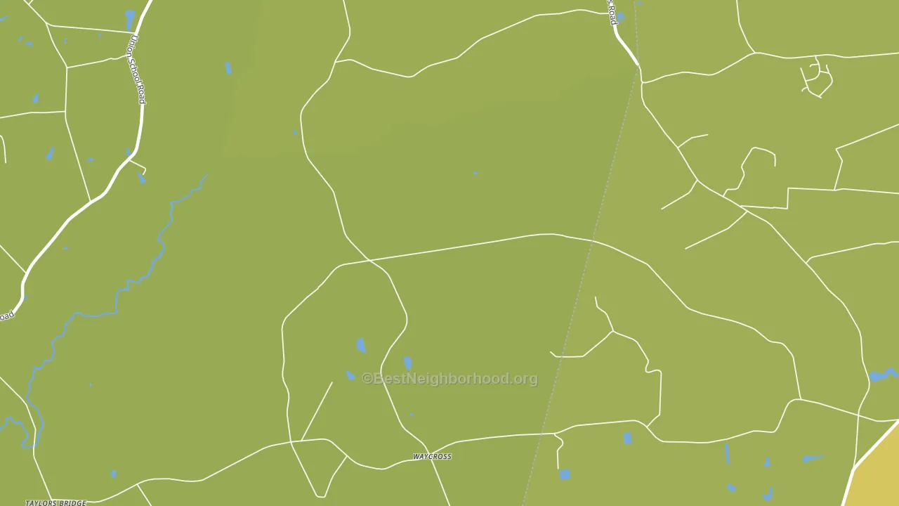 Waycross, NC block-group voter-turnout map