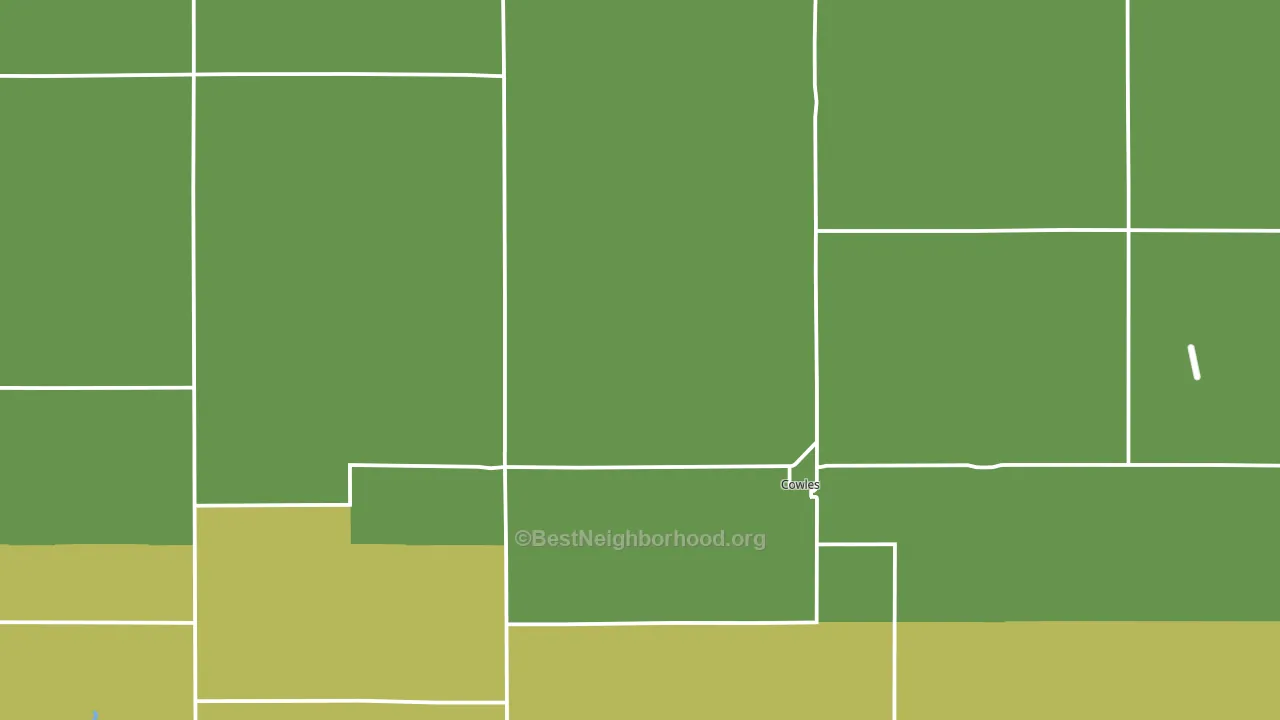 Webster County, NE block-group voter-turnout map