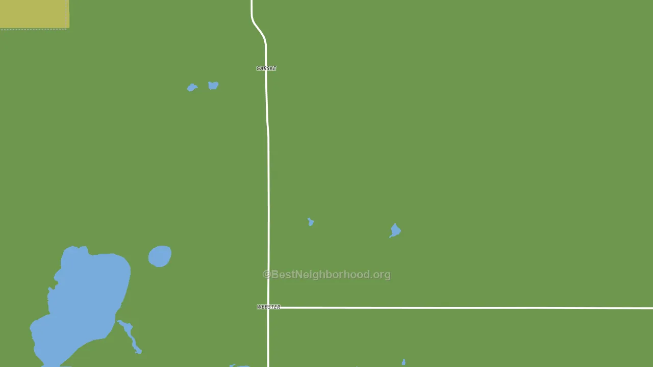 Webster, ND block-group voter-turnout map