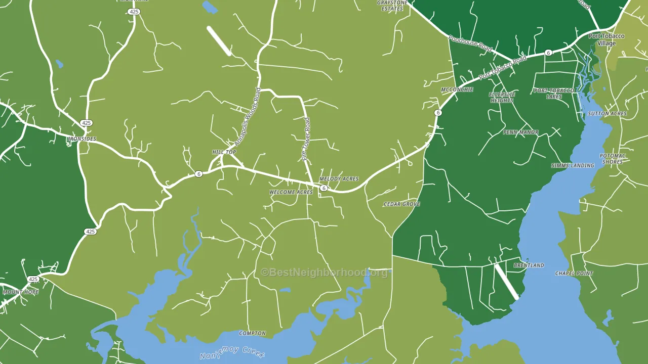 Welcome, MD block-group voter-turnout map