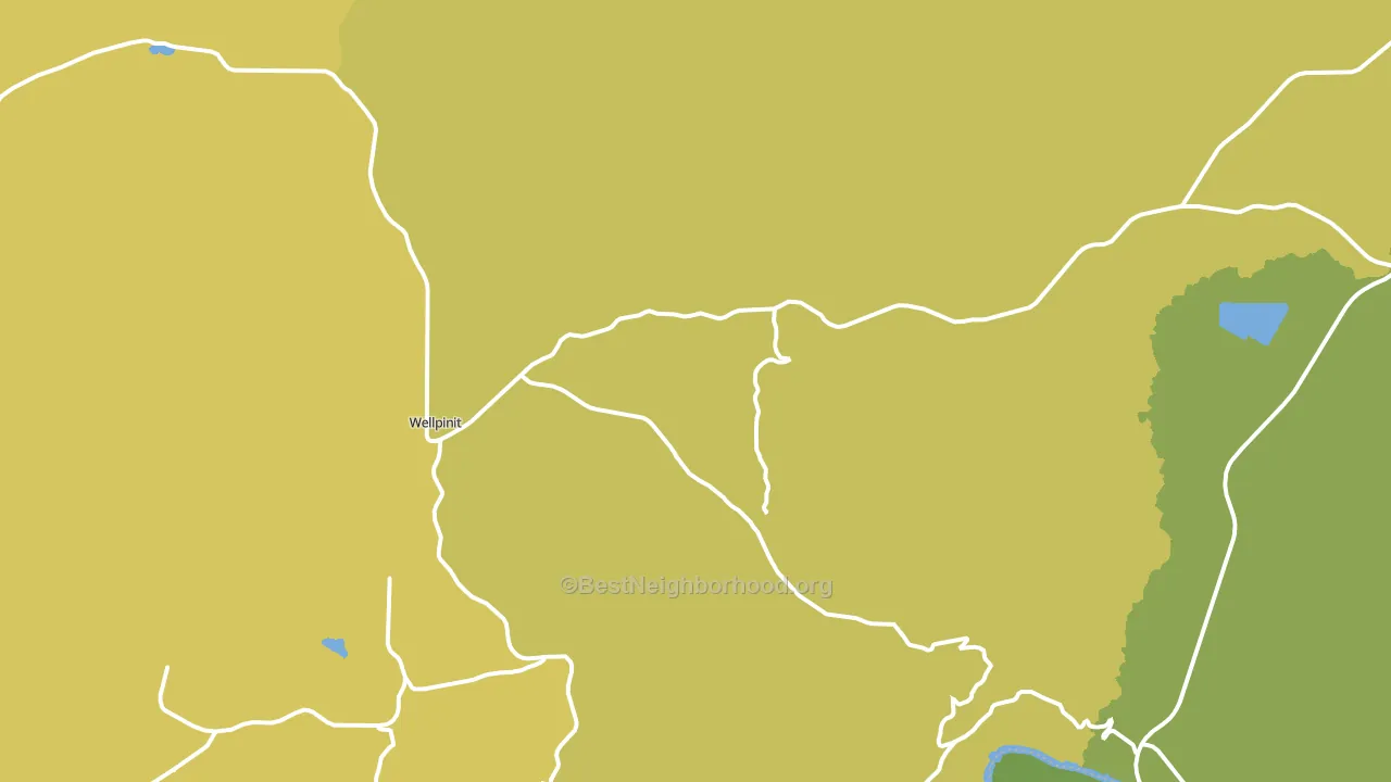 Wellpinit, WA block-group voter-turnout map