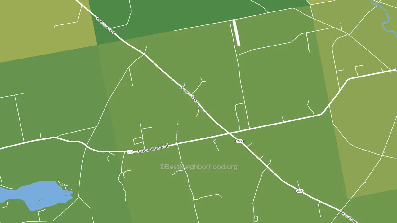 West Levant, ME block-group voter-turnout map