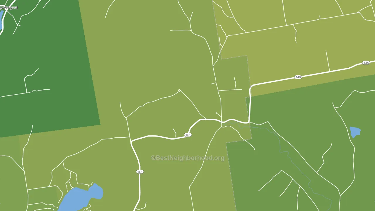 West Mills, ME block-group voter-turnout map