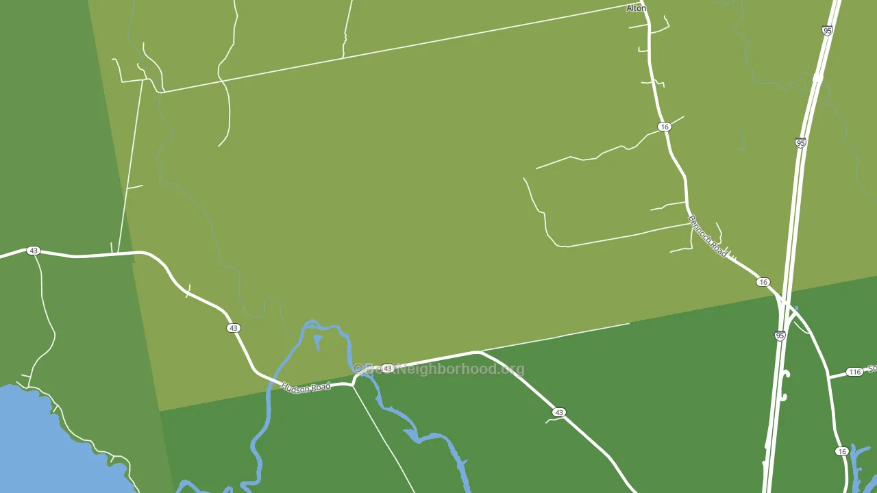 West Old Town, ME block-group voter-turnout map