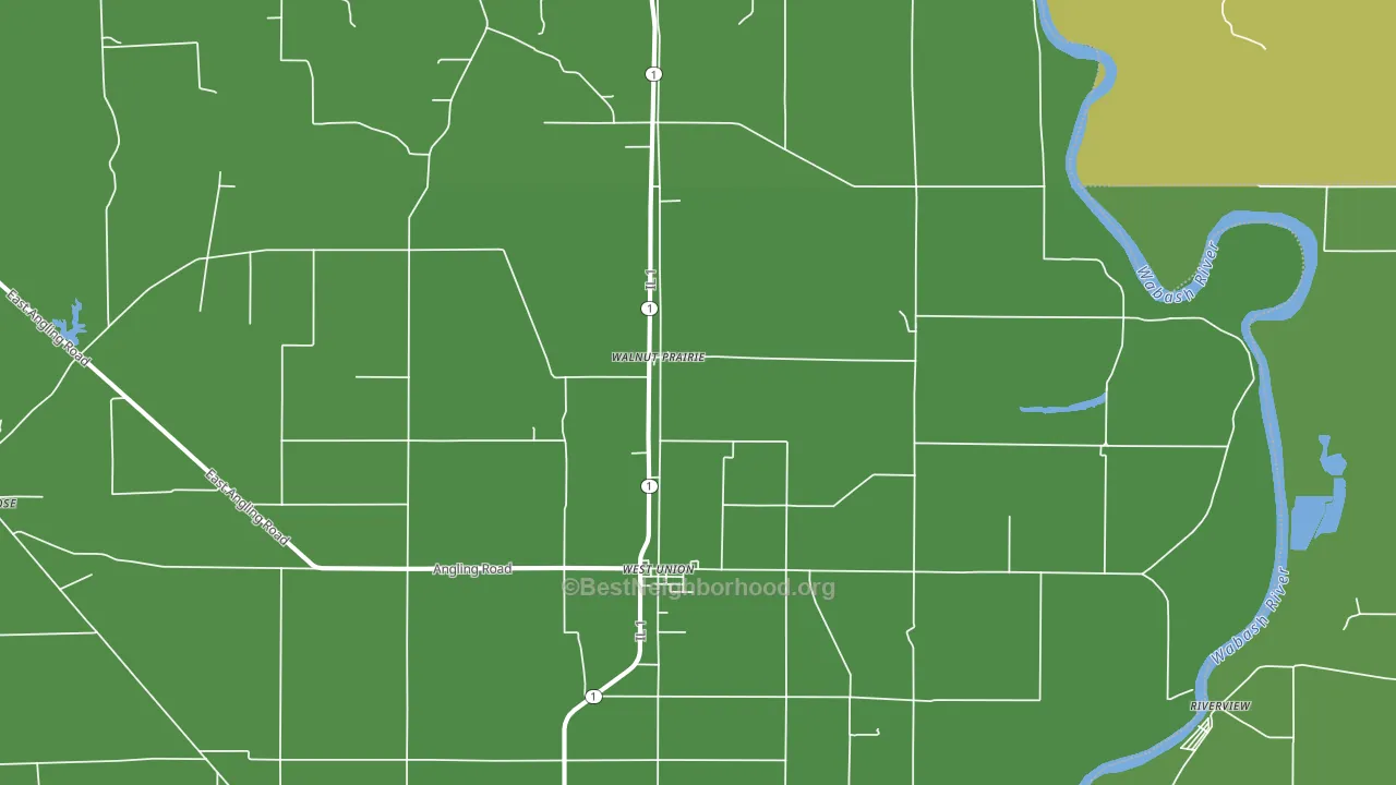 West Union, IL block-group voter-turnout map