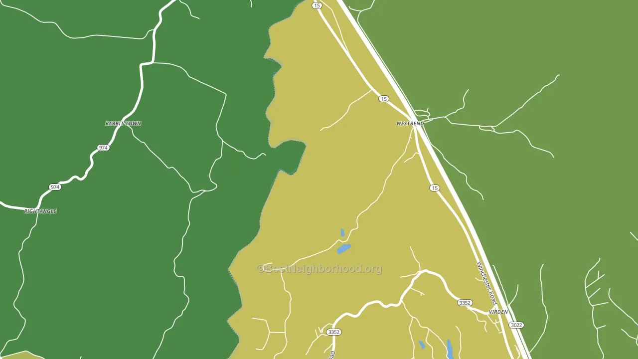 Westbend, KY block-group voter-turnout map