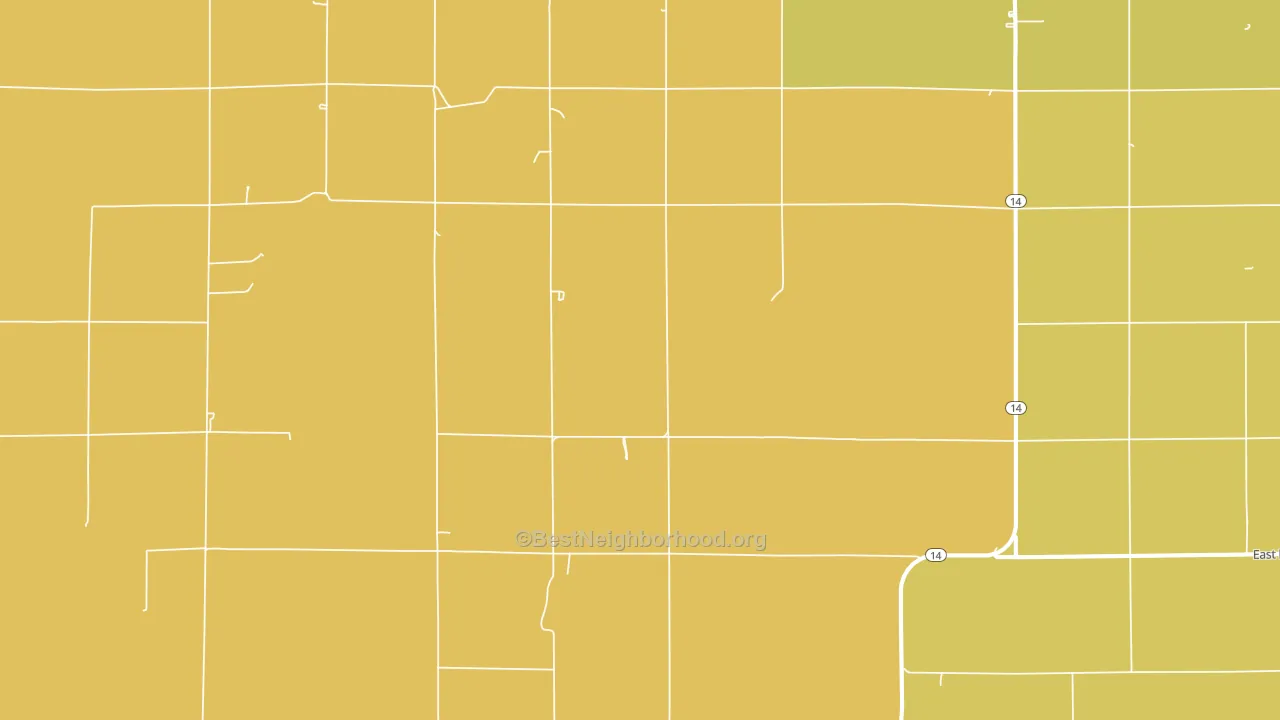 Westfall, KS block-group voter-turnout map