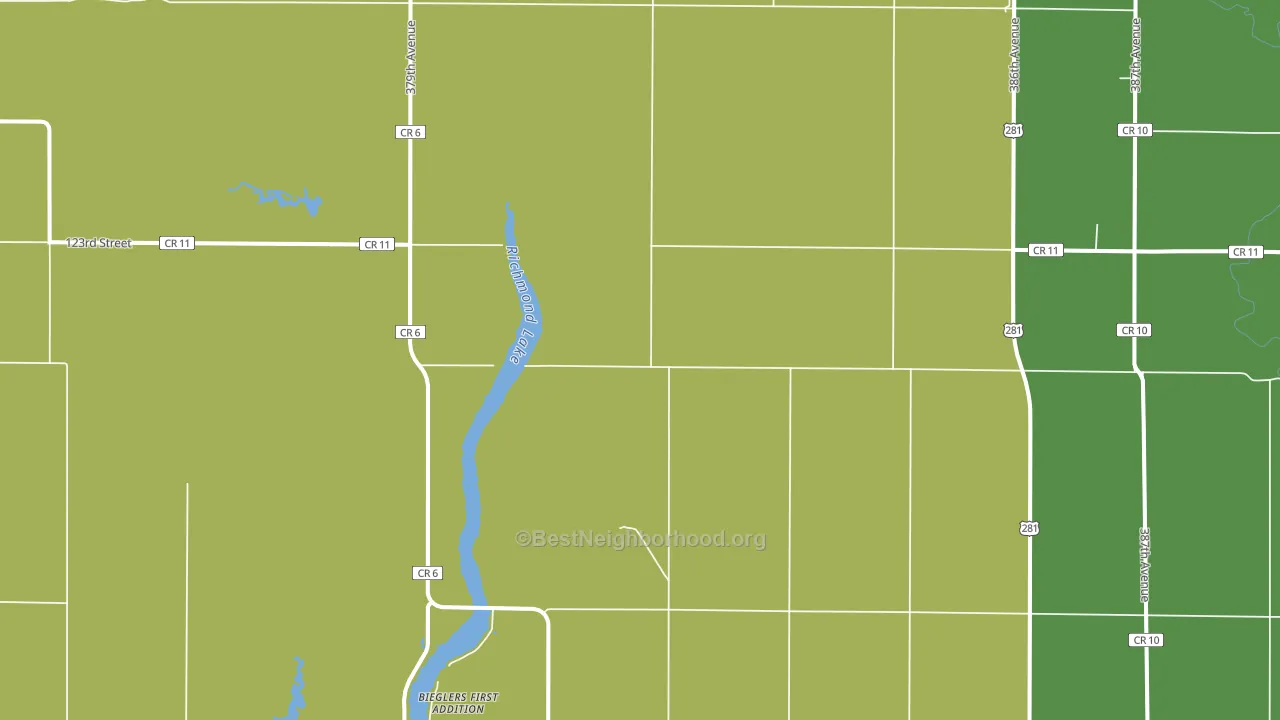 Westport, SD block-group voter-turnout map