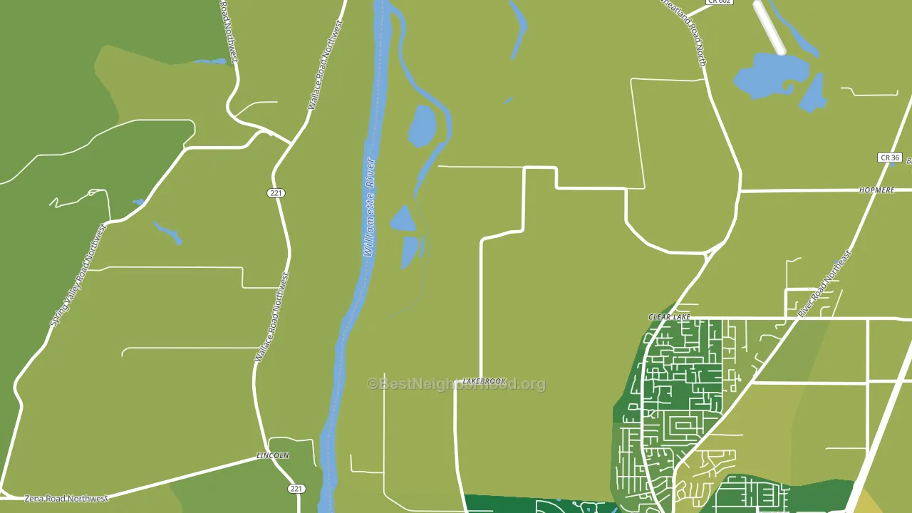 Wheatland, OR block-group voter-turnout map