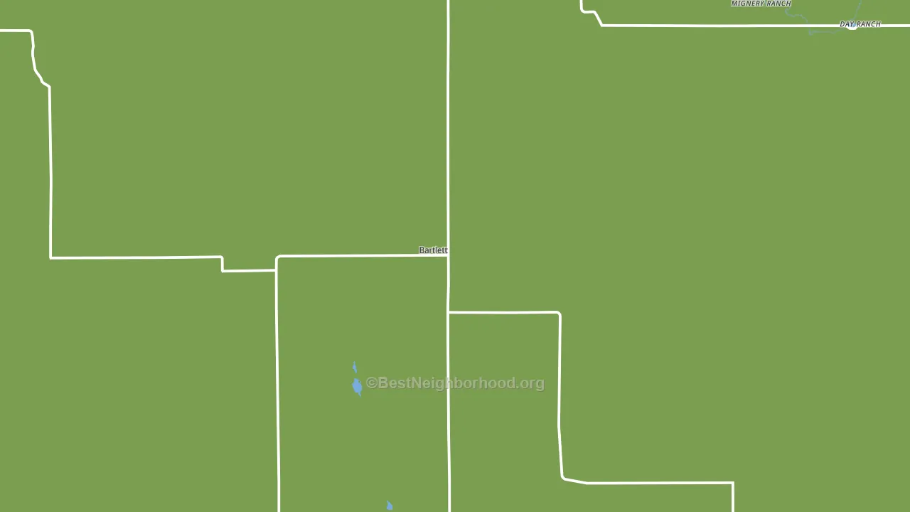 Wheeler County, NE block-group voter-turnout map