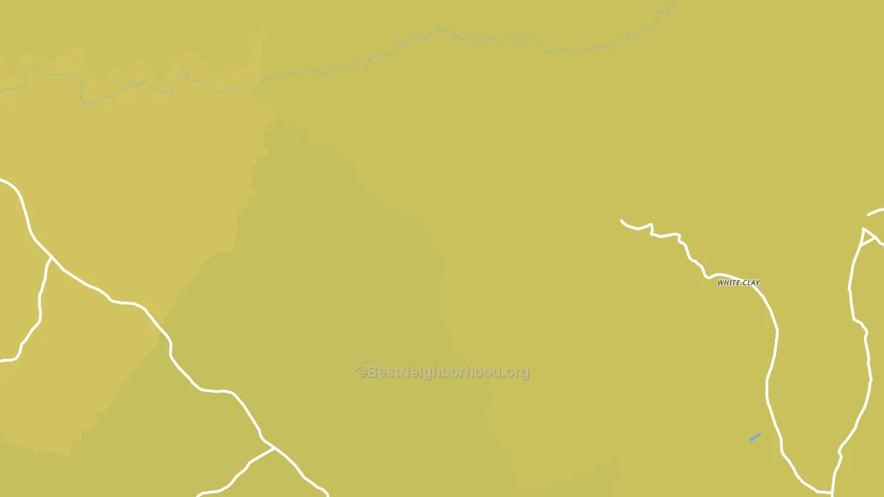 White Clay, AZ block-group voter-turnout map