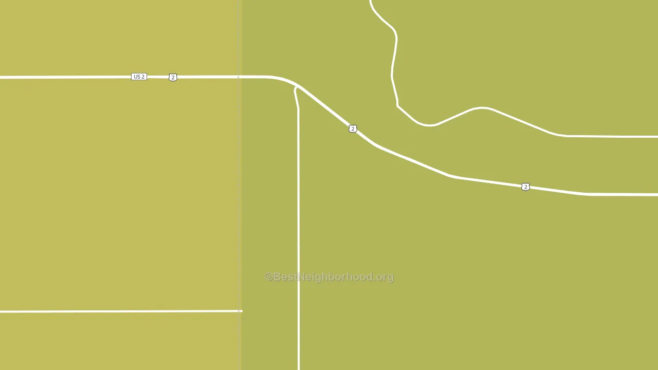 White Earth, ND block-group voter-turnout map