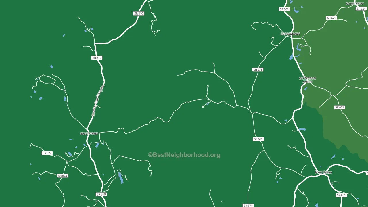 White Hall, VA block-group voter-turnout map