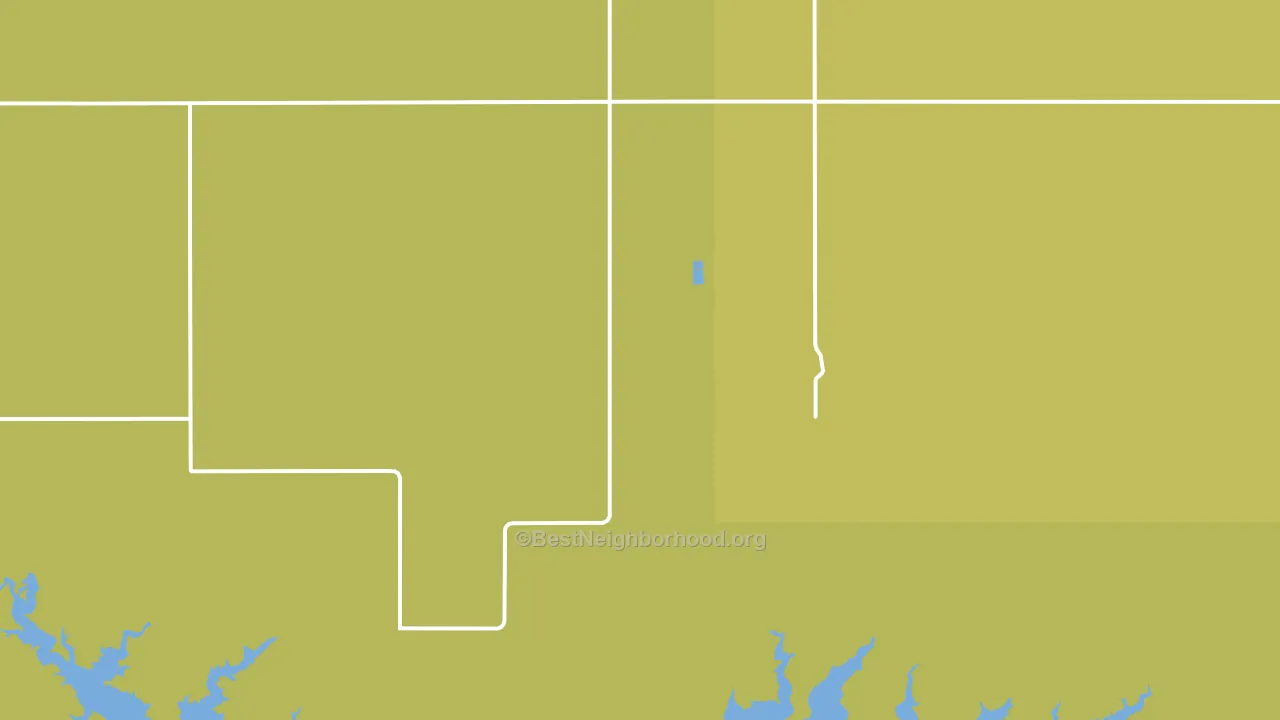 White Shield, ND block-group voter-turnout map