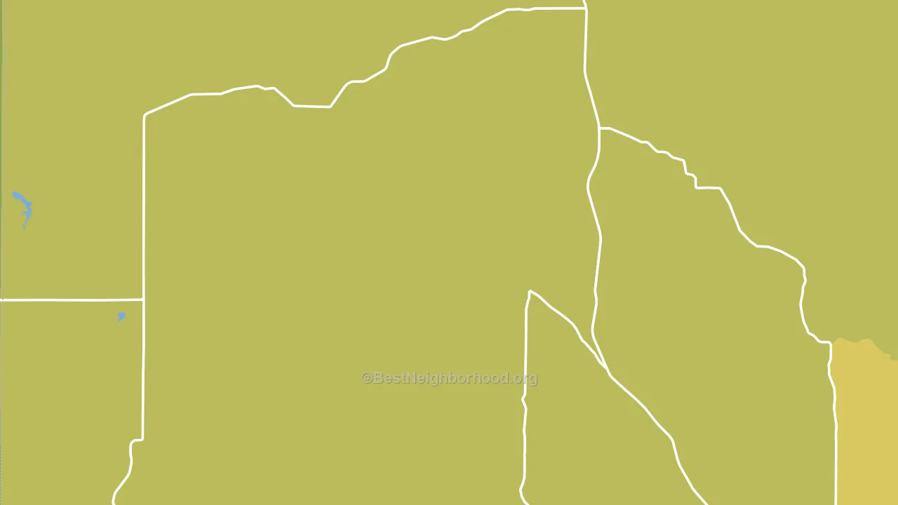 Whiteclay, NE block-group voter-turnout map