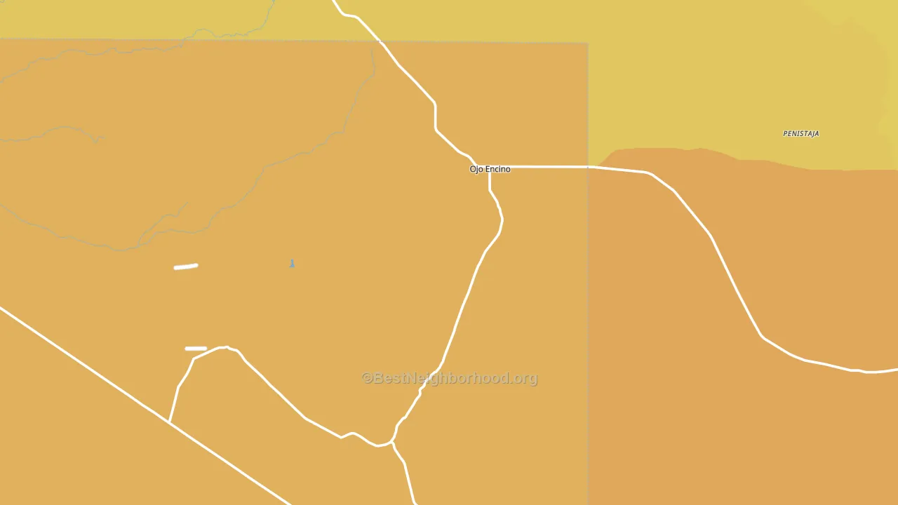 Whitehorse, NM block-group voter-turnout map