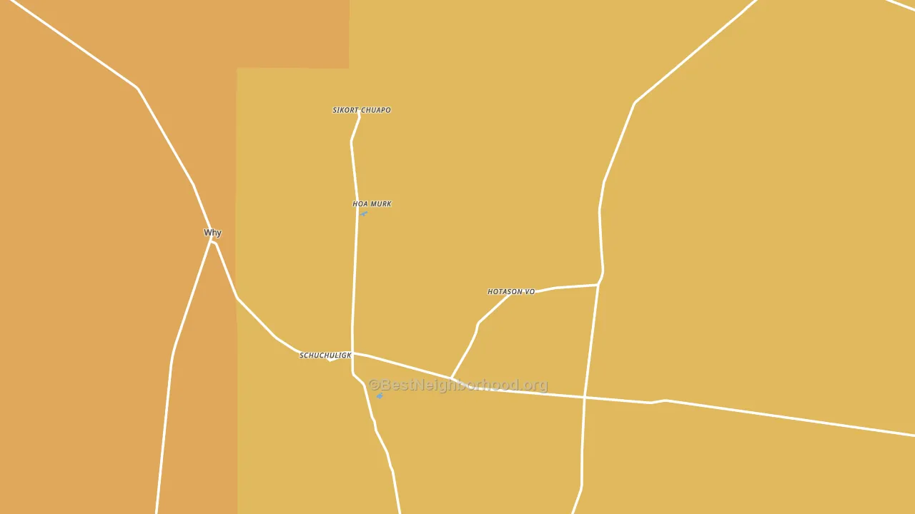Why, AZ block-group voter-turnout map
