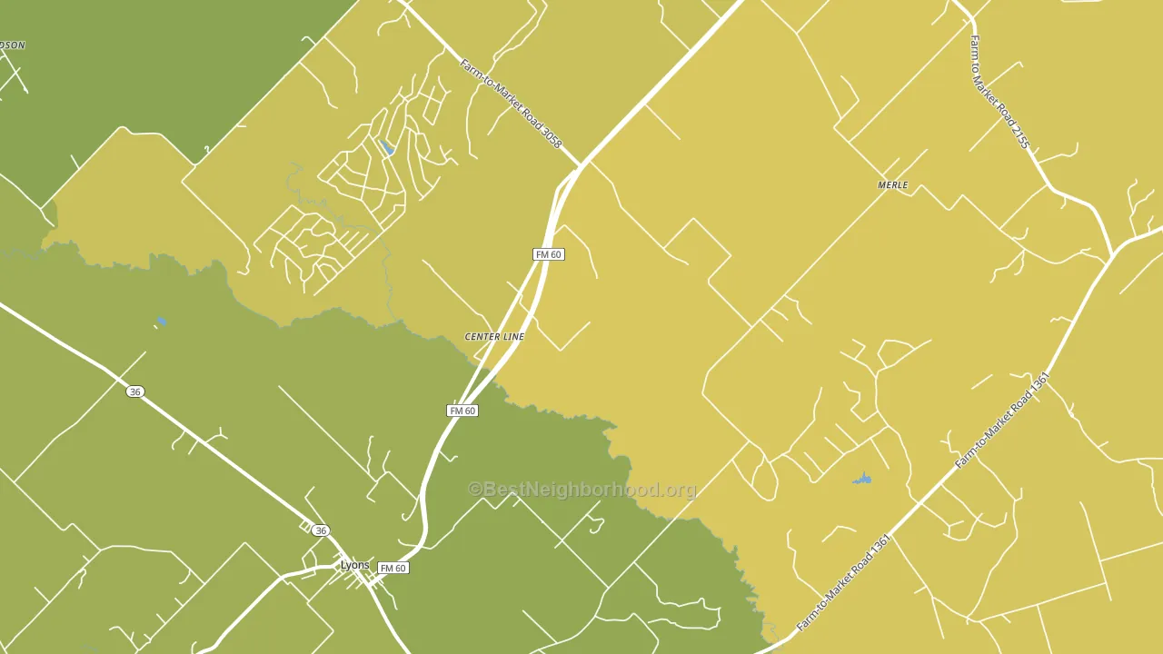 Wilcox, TX block-group voter-turnout map
