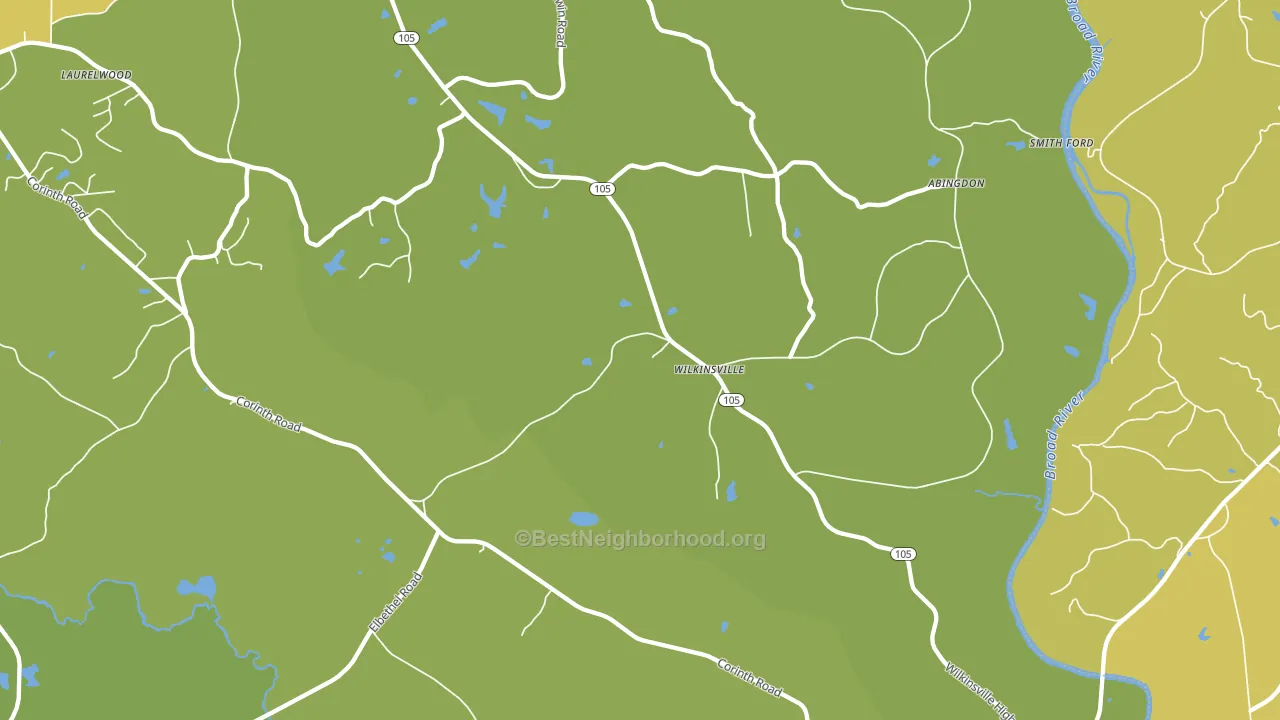 Wilkinsville, SC block-group voter-turnout map