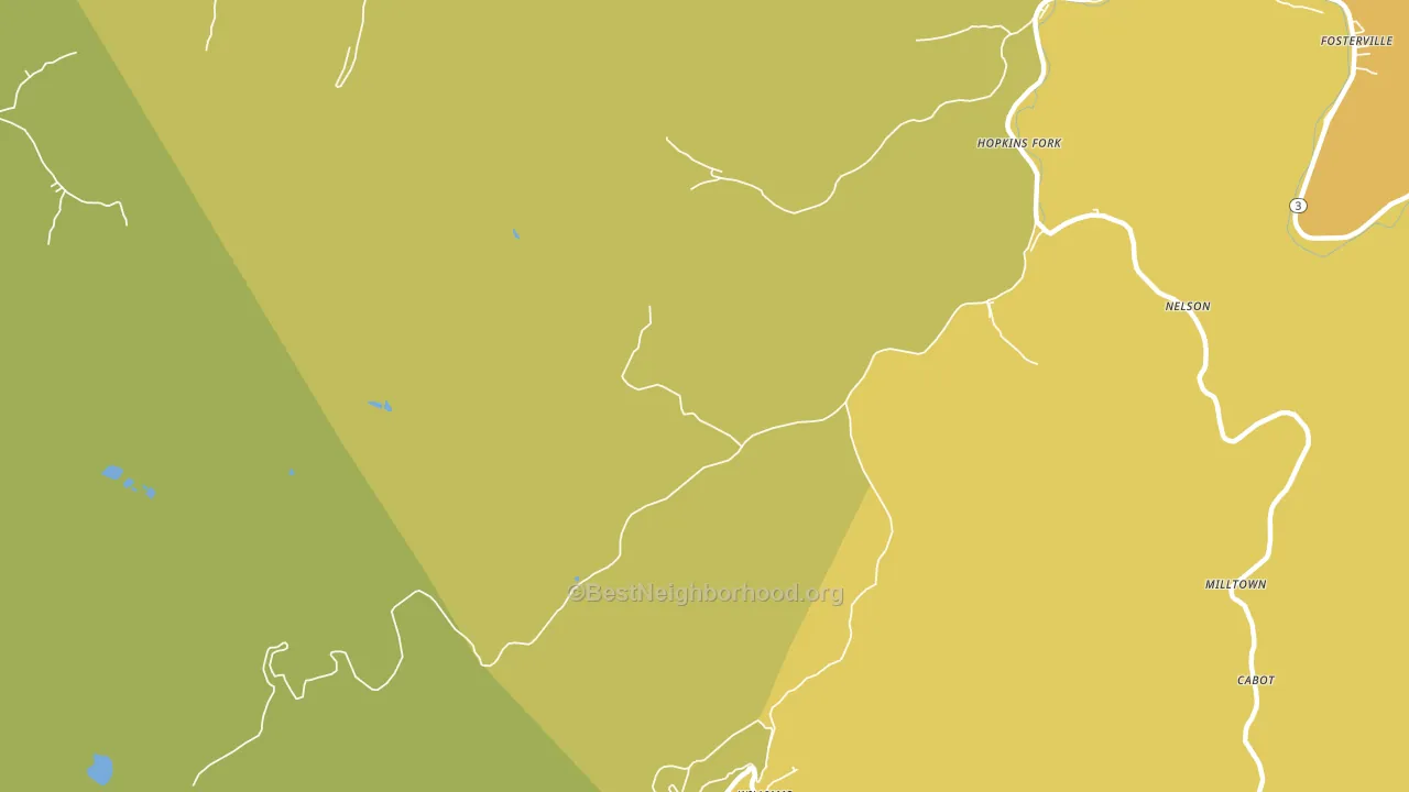 Williams Mountain, WV block-group voter-turnout map