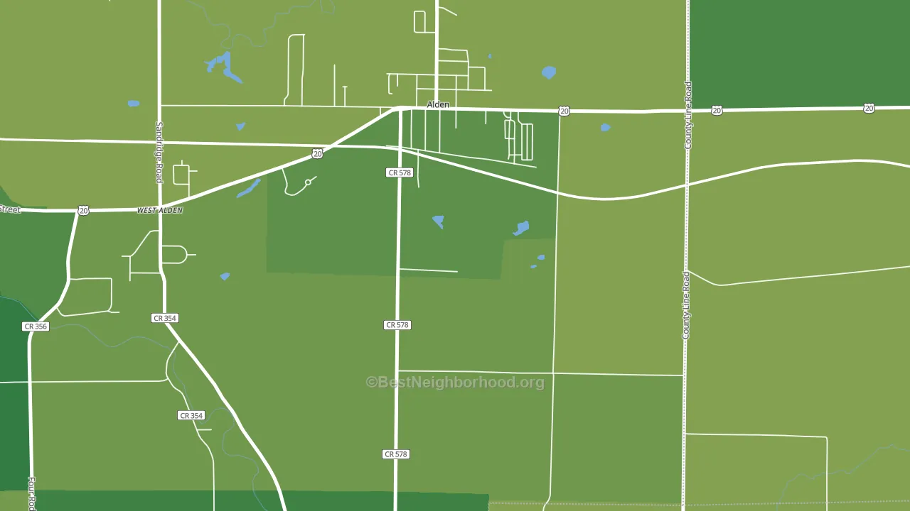 Williston, NY block-group voter-turnout map
