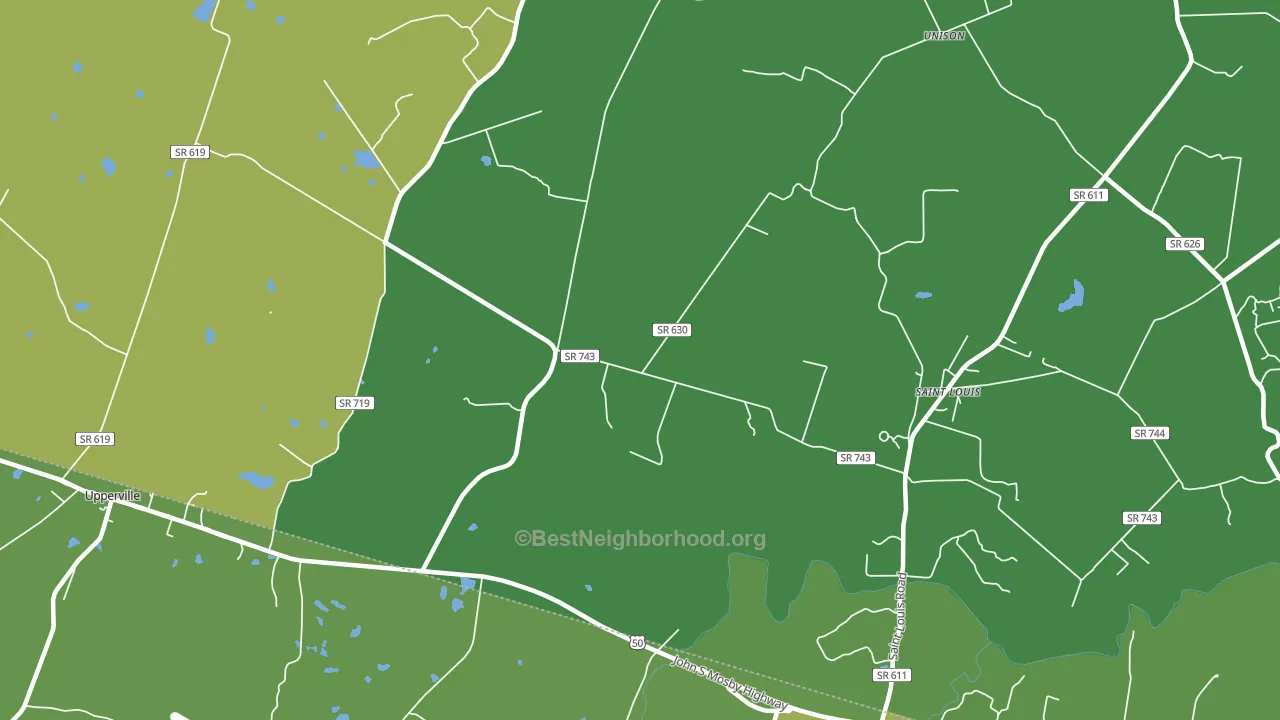 Willisville, VA block-group voter-turnout map