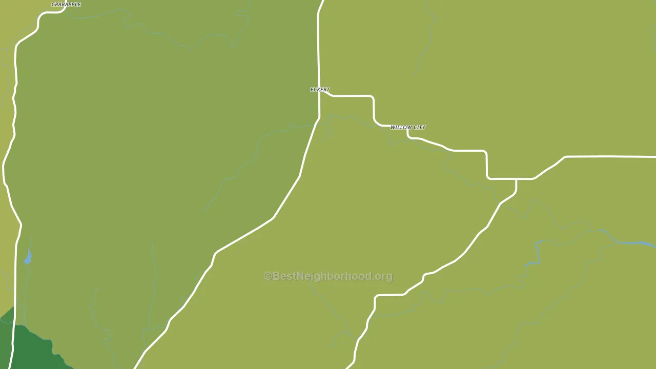 Willow City, TX block-group voter-turnout map
