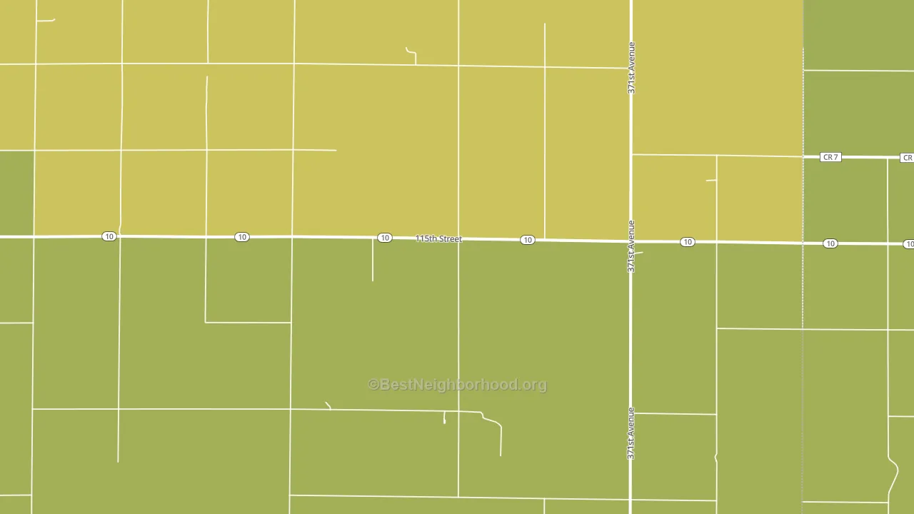 Willow, SD block-group voter-turnout map