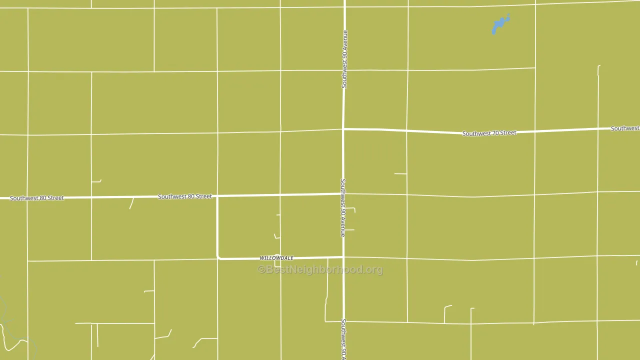 Willowdale, KS block-group voter-turnout map