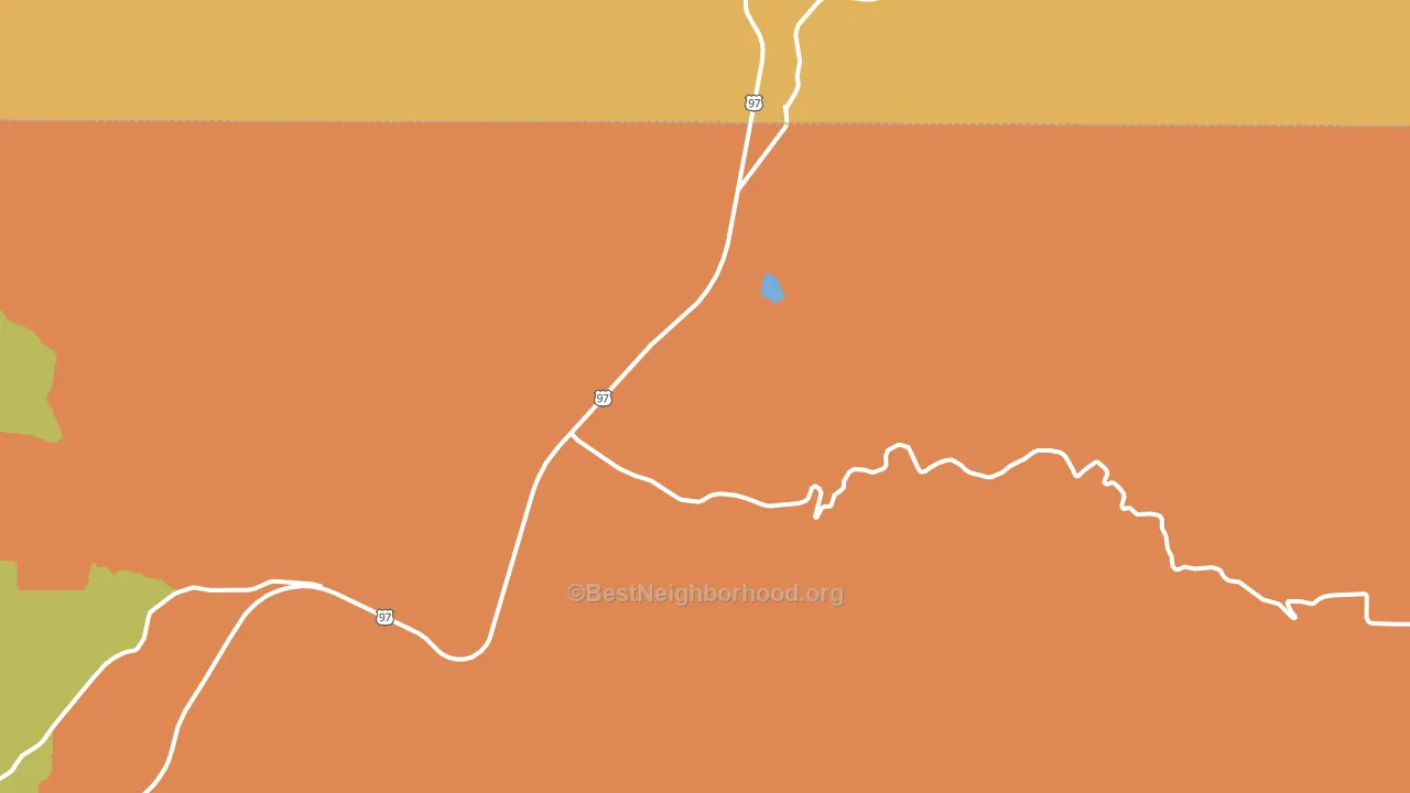 Willowdale, OR block-group voter-turnout map