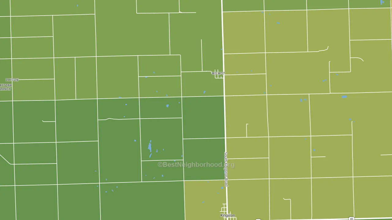 Wilmot, MI block-group voter-turnout map