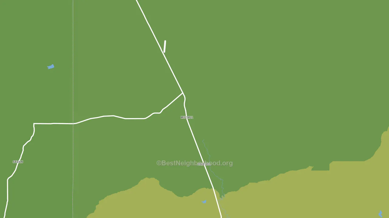 Wilsall, MT block-group voter-turnout map