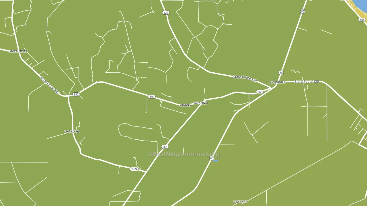 Wilsonia, LA block-group voter-turnout map