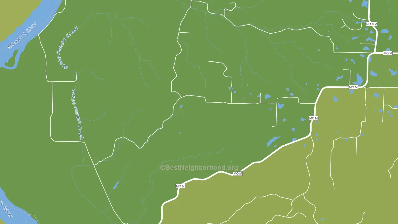 Wilton, MO block-group voter-turnout map