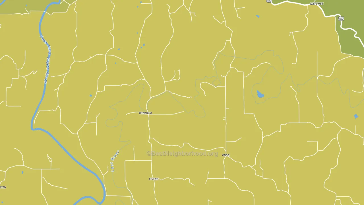 Windom, IN block-group voter-turnout map