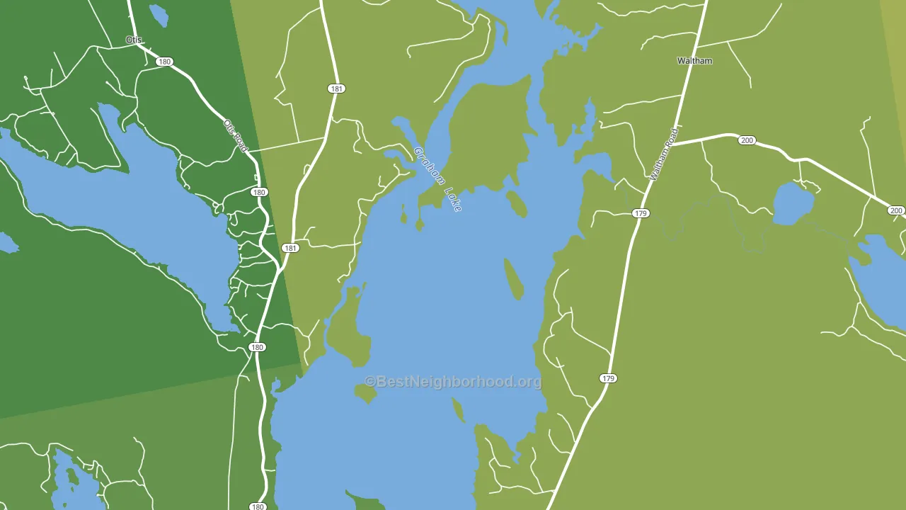 Winkumpaugh Corners, ME block-group voter-turnout map