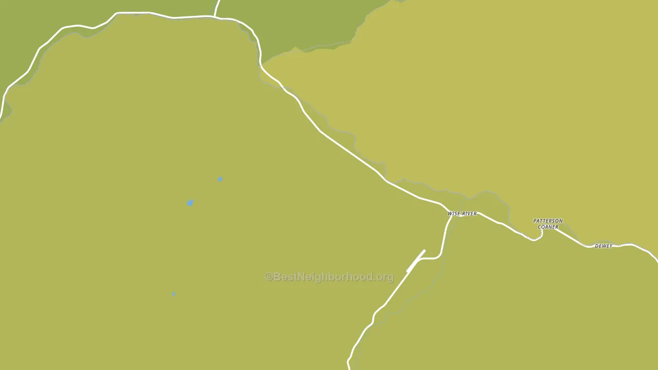 Wise River, MT block-group voter-turnout map