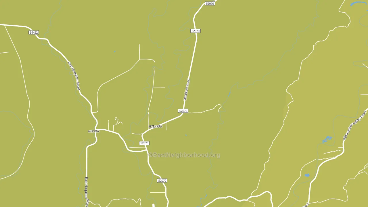 Wishkah, WA block-group voter-turnout map
